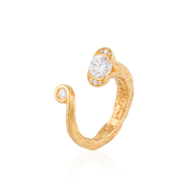 King & I Ring Solitaire