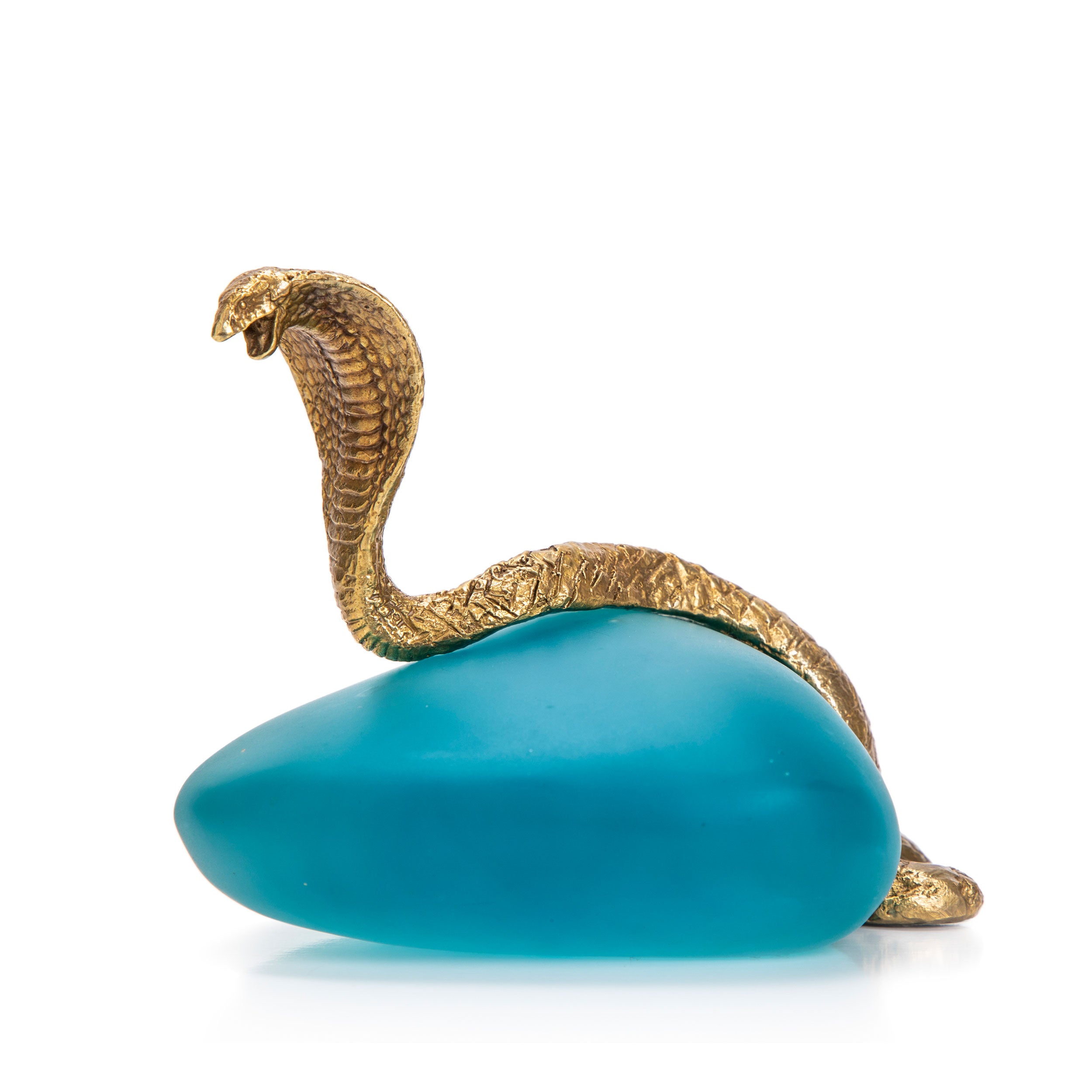 Snake Pebble Paper Weight
