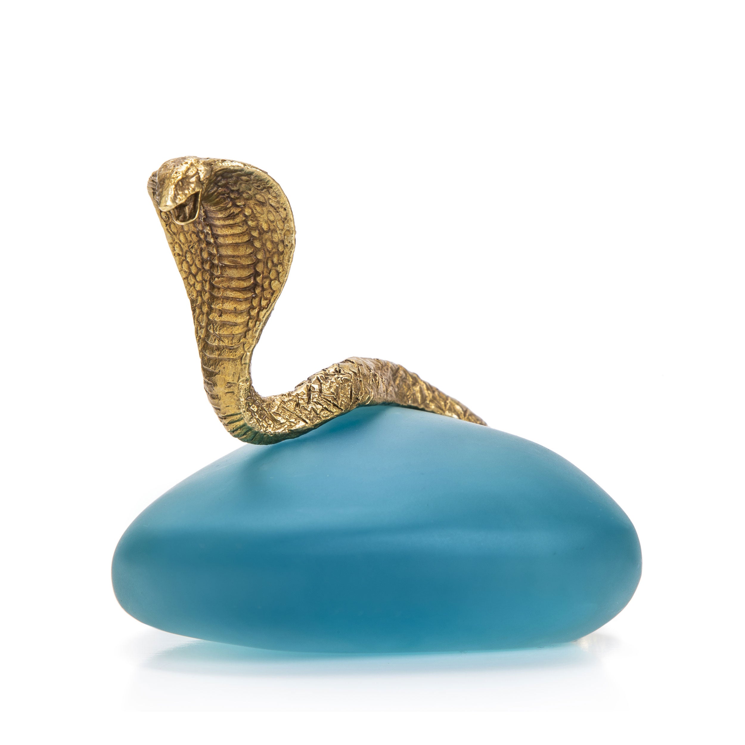 Snake Pebble Paper Weight